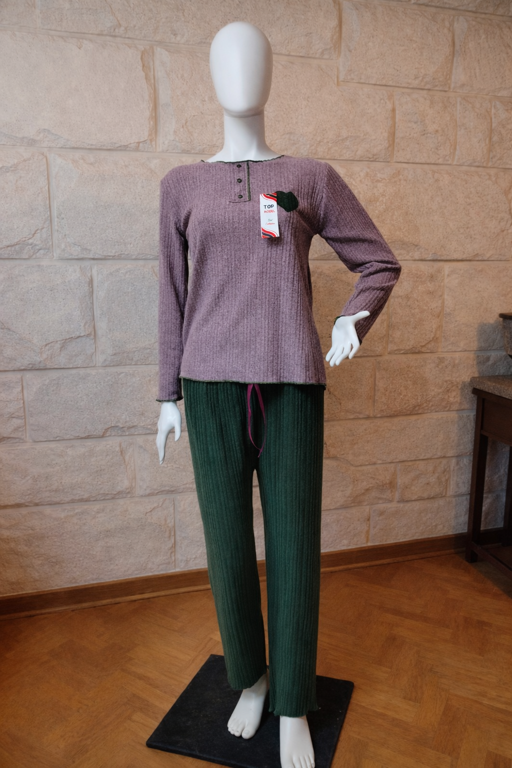 بيجامة نسائية القلب