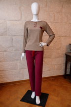 بيجامة نسائية القلب